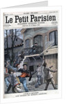 Illustration of a Besieged Miner's House in St.-Etienne by Anonymous