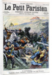Illustration of Russian Calvary Capturing Chinese Battery at Manchuria by Anonymous