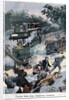 Illustration of a Runaway Tram in Paris by Anonymous