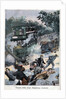 Illustration of a Runaway Tram in Paris by Anonymous