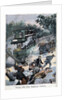 Illustration of a Runaway Tram in Paris by Anonymous