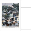 Illustration of a Runaway Tram in Paris by Anonymous