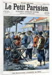 Illustration of Volunteers Enrolling for Army in China by Anonymous