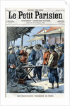 Illustration of Volunteers Enrolling for Army in China by Anonymous
