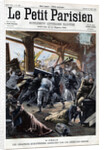 Illustration of European Legations Attacked by Chinese Rebels in Peking by Anonymous