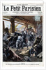 Illustration of European Legations Attacked by Chinese Rebels in Peking by Anonymous