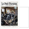 Illustration of European Legations Attacked by Chinese Rebels in Peking by Anonymous
