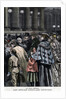 Illustration of British Citizens Reading Dispatches on the Boer War by Anonymous