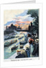Illustration of Celebration on the Seine During the 1900 Paris Exposition by Anonymous