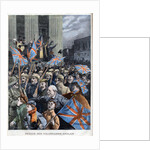 Illustration of English Volunteers Returning from the Boer War by Anonymous