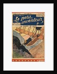 Illustration of a Man Hunting by Airplane by Anonymous