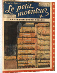 Illustration of Cross Section of a Department Store by Anonymous
