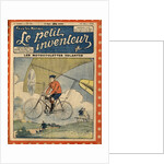 Illustration of a Flying Bicycle by Anonymous