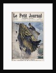 Illustration of an Airship Accident in Paris by Anonymous