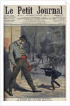 Illustration of Thugs and Police in Paris by Anonymous
