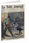 Illustration of Thugs and Police in Paris by Anonymous