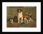 New England Kennel Club Bench Show Poster by Anonymous