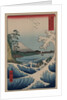 Sea at Satta in Suruga Province by Ando Hiroshige