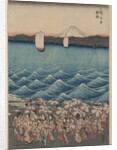 Opening Celebration of Benzaiten Shrine at Enoshima by Ando Hiroshige