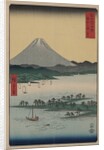 Pine Beach at Miho in Suruga by Ando Hiroshige