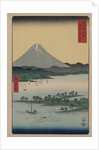 Pine Beach at Miho in Suruga by Ando Hiroshige
