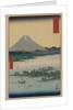 Pine Beach at Miho in Suruga by Ando Hiroshige