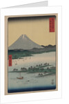 Pine Beach at Miho in Suruga by Ando Hiroshige