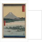 Pine Beach at Miho in Suruga by Ando Hiroshige