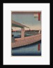 Distant View of Kinryu-zan Temple and Azuma Bridge by Ando Hiroshige
