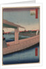Distant View of Kinryu-zan Temple and Azuma Bridge by Ando Hiroshige