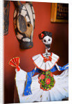 Day of the Dead Papier Mache Figurine by Anonymous