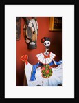 Day of the Dead Papier Mache Figurine by Anonymous