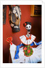 Day of the Dead Papier Mache Figurine by Anonymous