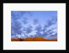 Cumulus Clouds Over Sandstone Buttes at Sunrise by Anonymous