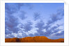 Cumulus Clouds Over Sandstone Buttes at Sunrise by Anonymous