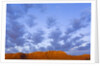 Cumulus Clouds Over Sandstone Buttes at Sunrise by Anonymous