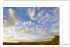 Cumulus Clouds Over Sandstone Buttes at Sunrise by Anonymous