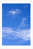 Delicate Cirrus Clouds Above Desert by Anonymous
