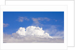 Dramatic Big Cumulus Clouds at Noon by Anonymous