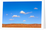 Small Cumulus Clouds Above Vermilion Cliffs by Anonymous