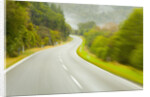 Winding Coastal Road Among Bush Covered Hills by Anonymous