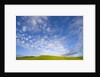 Rolling Green Hills and Dramatic Cumulus Clouds by Anonymous