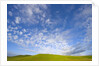 Rolling Green Hills and Dramatic Cumulus Clouds by Anonymous