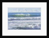 Tide Waves of Pacific Ocean Rolling Toward Shore by Anonymous