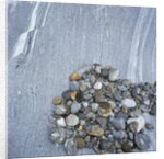 Pebbles on Boulder by Anonymous
