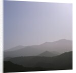 Hills in Silhouette by Anonymous