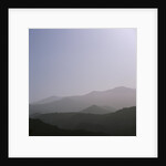 Hills in Silhouette by Anonymous