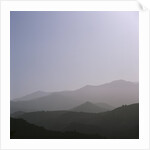 Hills in Silhouette by Anonymous