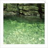 Green Rocks and River by Anonymous