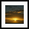 Sun in Cloudy Sky by Anonymous